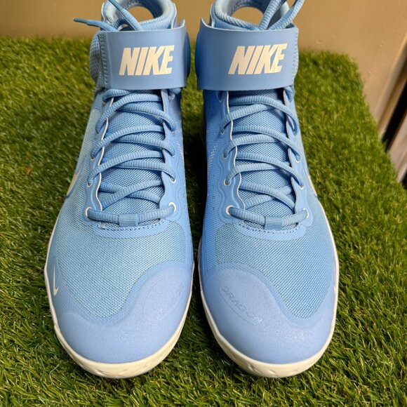Nike Alpha Huarache Elite 3 Mid Metal Baseball Cleats UNC Men\'s Sz CZ6542-401 main image 9
